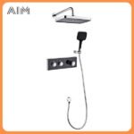 Kit de douche encastré avec eau chaude et froide