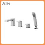 Robinet de Baignoire Cube à Poser avec Inverseur – Image 4