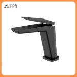 Mitigeur de lavabo monocommande or – Image 2