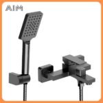 Mitigeur de Douche Carré Apparent avec Bec de Bain – Image 4