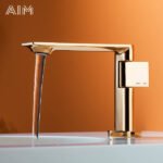 Robinet de lavabo à levier latéral