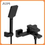 Mitigeur de Douche Carré Apparent avec Bec de Bain – Image 3