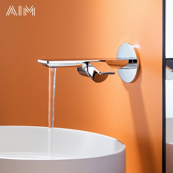 Mitigeur Lavabo Mural Monocommande