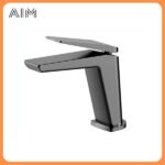 Mitigeur de lavabo monocommande or – Image 4