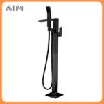 Mitigeur Baignoire Îlot Carré avec Douchette – Image 3