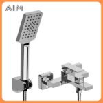 Mitigeur de Douche Carré Apparent avec Bec de Bain – Image 5