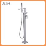 Mitigeur Baignoire Îlot Rond sur Pied – Image 3