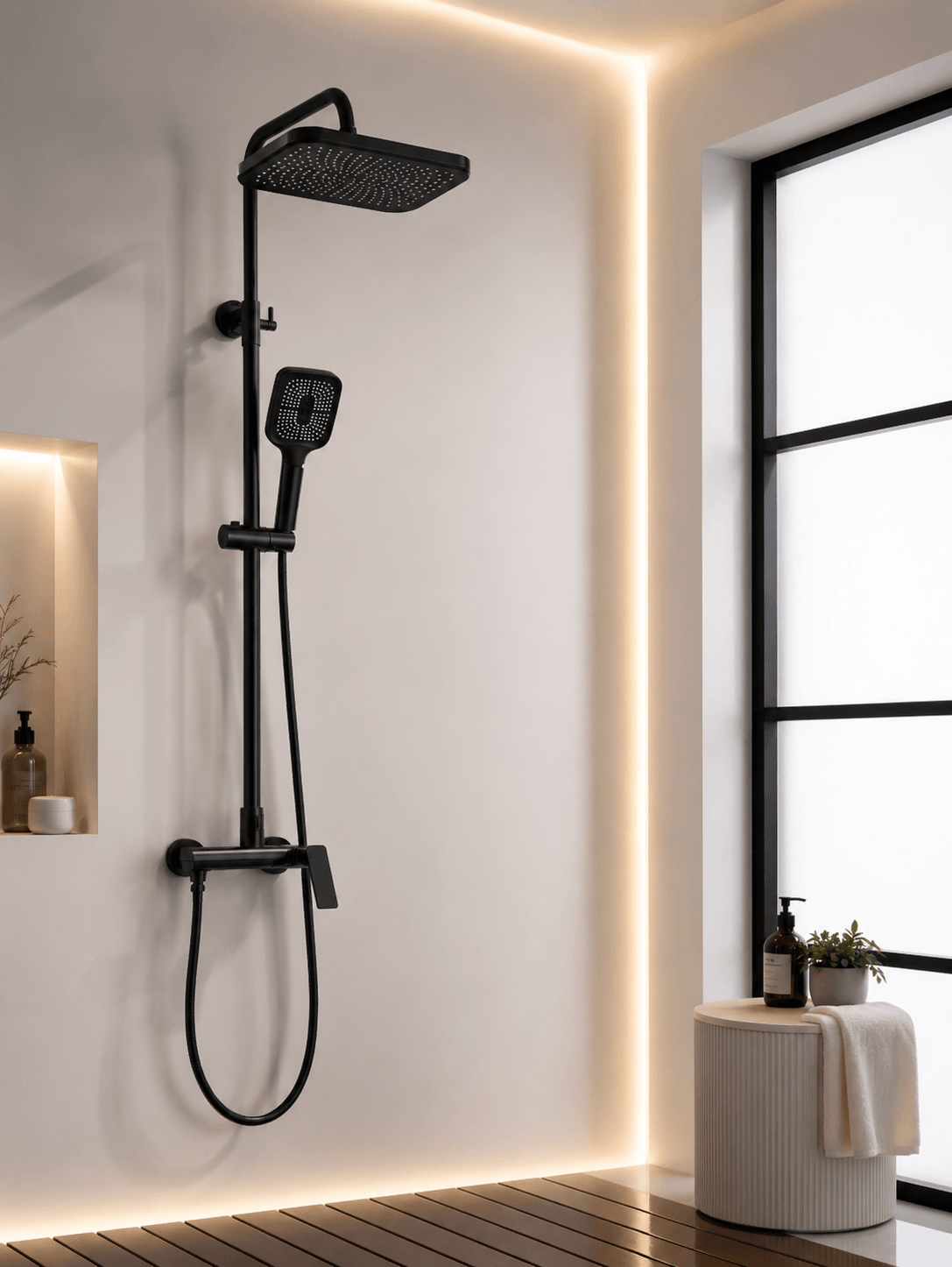 Ensemble Douche Encastré Willavia – 3 Fonctions Luxe