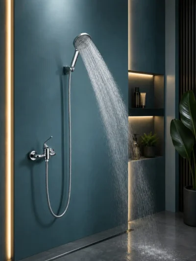 Ensemble de Douche Mural Fancell CELESTIA — finition chrome