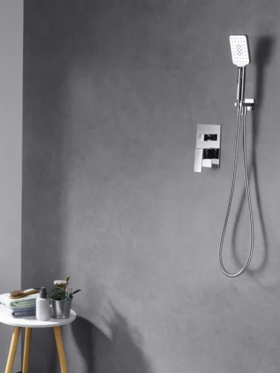Ensemble de Douche Encastré 2 Fonctions Fancell MODULA — finition chrome
