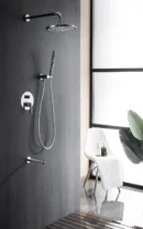 Ensemble de Douche Encastré 3 Commandes Fancell TÉRON — finition chrome