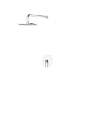 Ensemble de Douche Encastré Commande Simple Fancell TÉRON — finition chrome