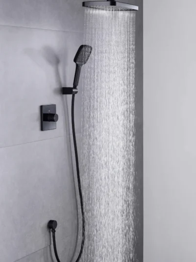 Ensemble de Douche Encastré 2 Fonctions Fancell MODULA VETRO — finition chrome