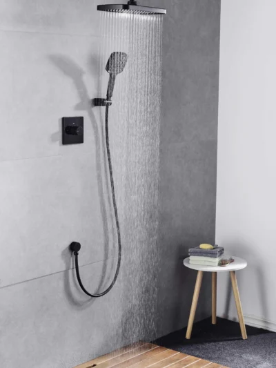Ensemble de Douche Encastré 2 Fonctions Fancell MODULA VETRO — finition chrome