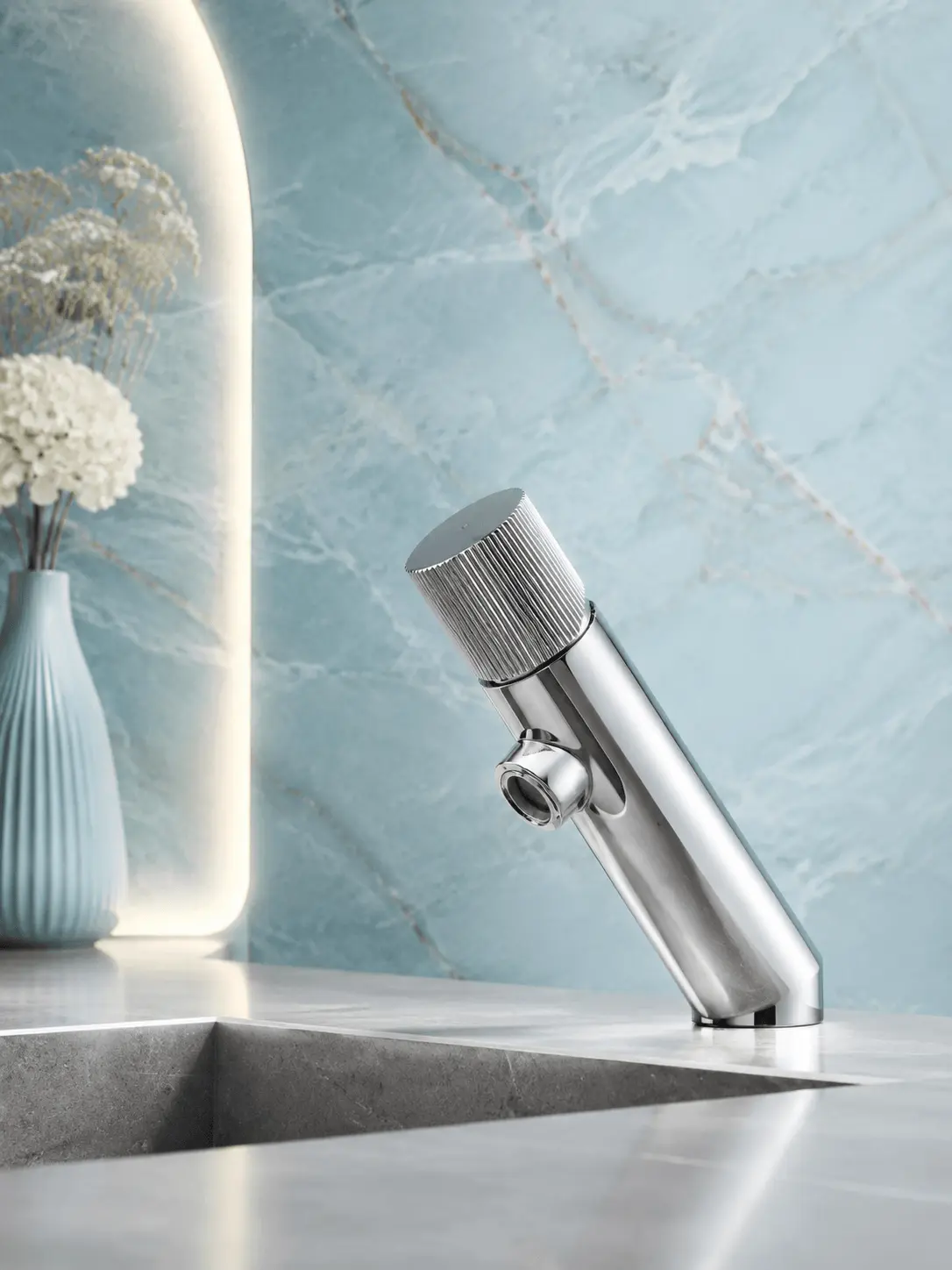Robinet de Lavabo à Poser Fancell ARIA — finition chrome