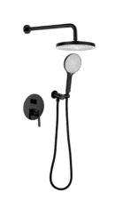 Mitigeur de Douche Encastré Double Commande Fancell TÉRON — finition noir mat