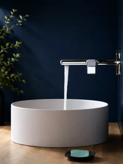 Mitigeur de Lavabo Encastré Ouverture Latérale Fancell PRAGA — finition chrome