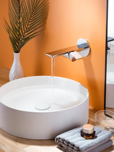 Mitigeur de Lavabo Encastré Haut de Gamme Fancell SKELIO — finition chrome