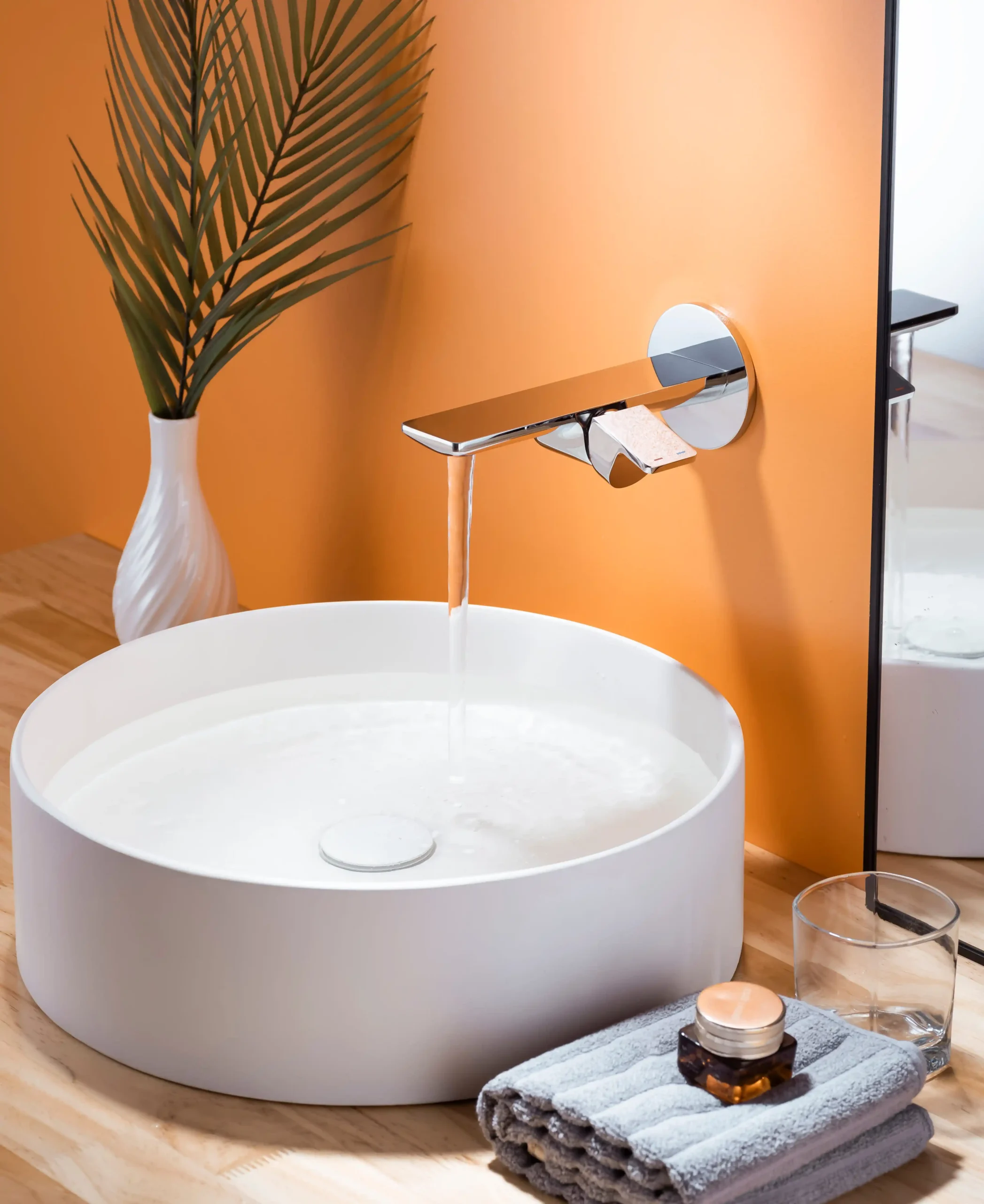 Mitigeur de Lavabo Encastré Haut de Gamme Fancell SKELIO — finition chrome