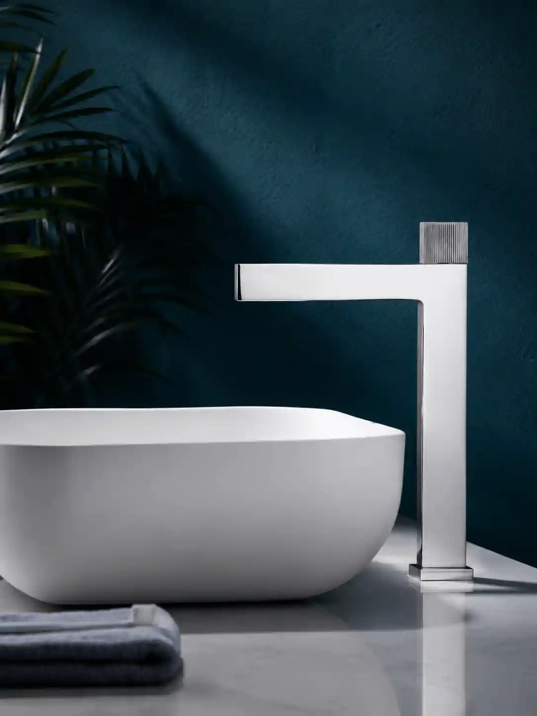 Mitigeur Lavabo Surélevé avec Tirette Fancell TÉRON — finition chrome