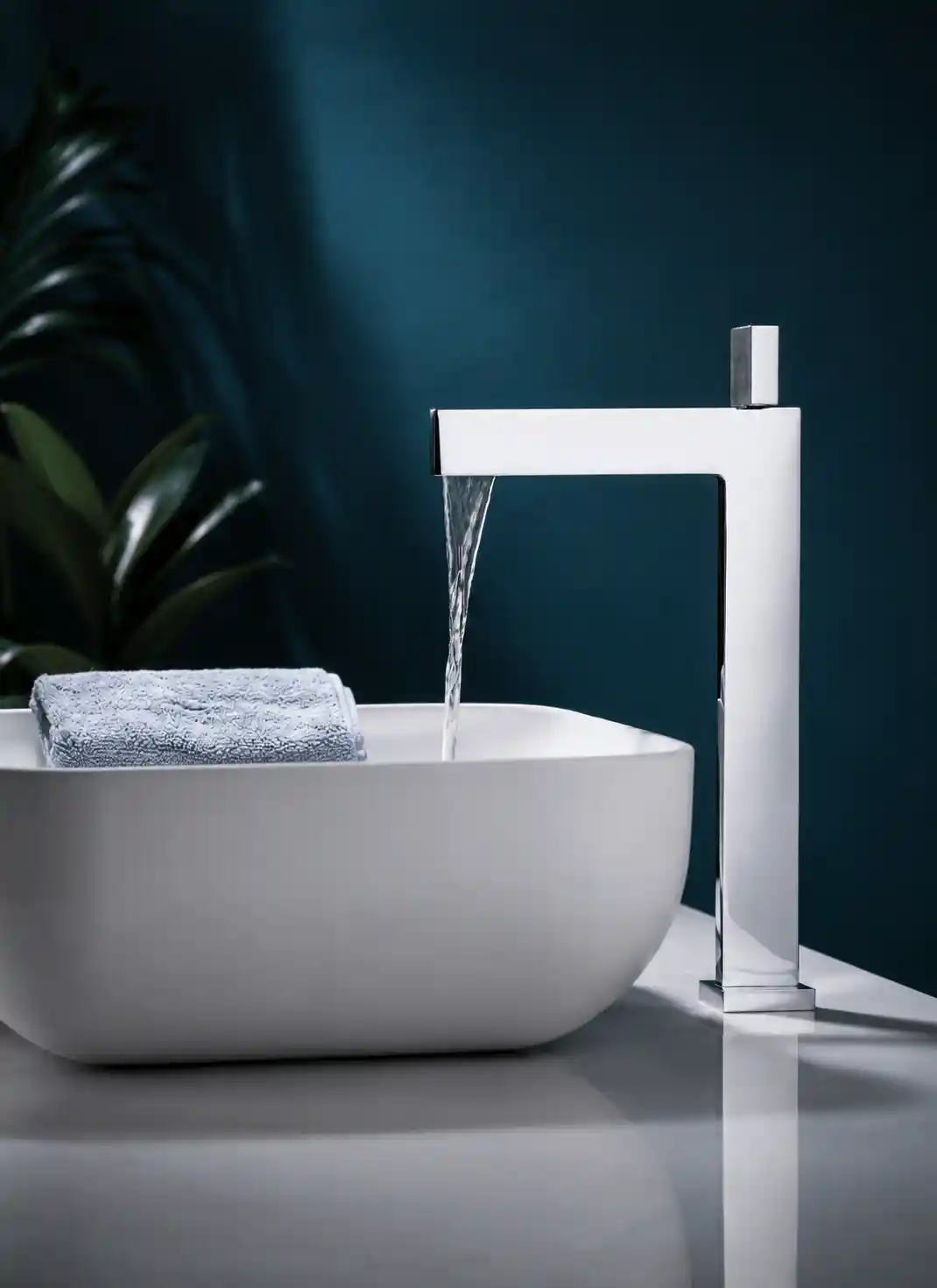 Mitigeur Lavabo Surélevé avec Tirette Fancell TÉRON — finition chrome