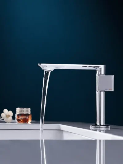 Mitigeur de Lavabo Court Fancell SKELIO — finition chrome