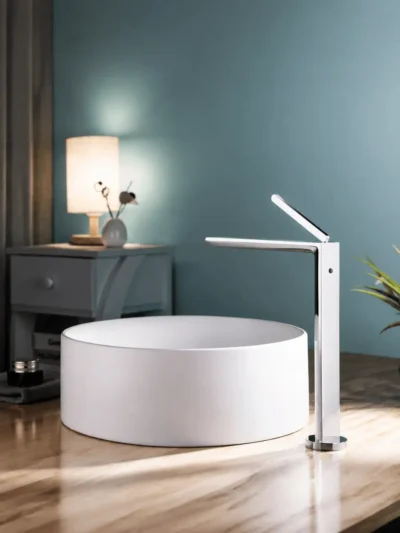 Mitigeur Lavabo Haut Fancell LISBORA — finition chrome