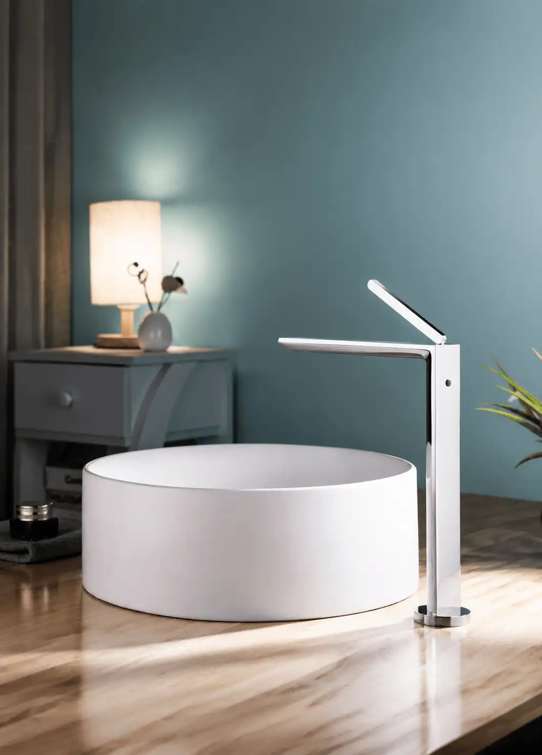 Mitigeur Lavabo Haut Fancell LISBORA — finition chrome