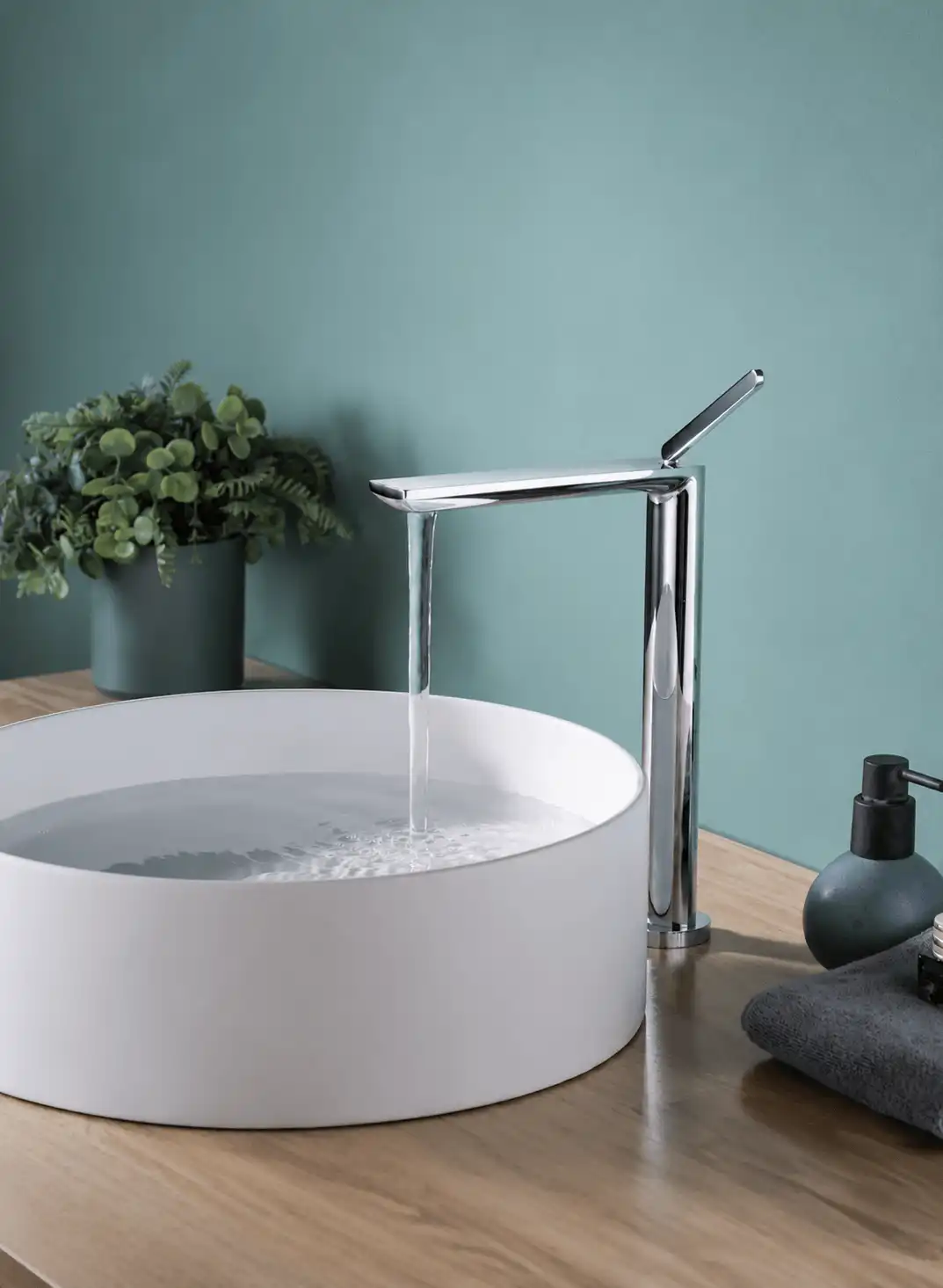 Mitigeur Lavabo Haut Fancell LISBORA — finition chrome