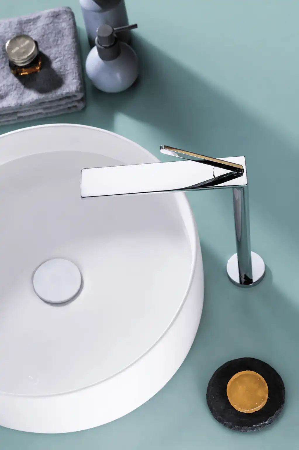 Mitigeur Lavabo Haut Fancell LISBORA — finition chrome