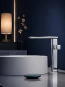 Mitigeur de Lavabo Salle de Bain Fancell PRAGA — finition chrome