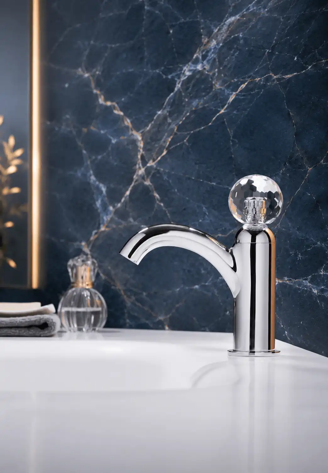 Robinet de Lavabo à Poser Fancell LUXA — finition chrome