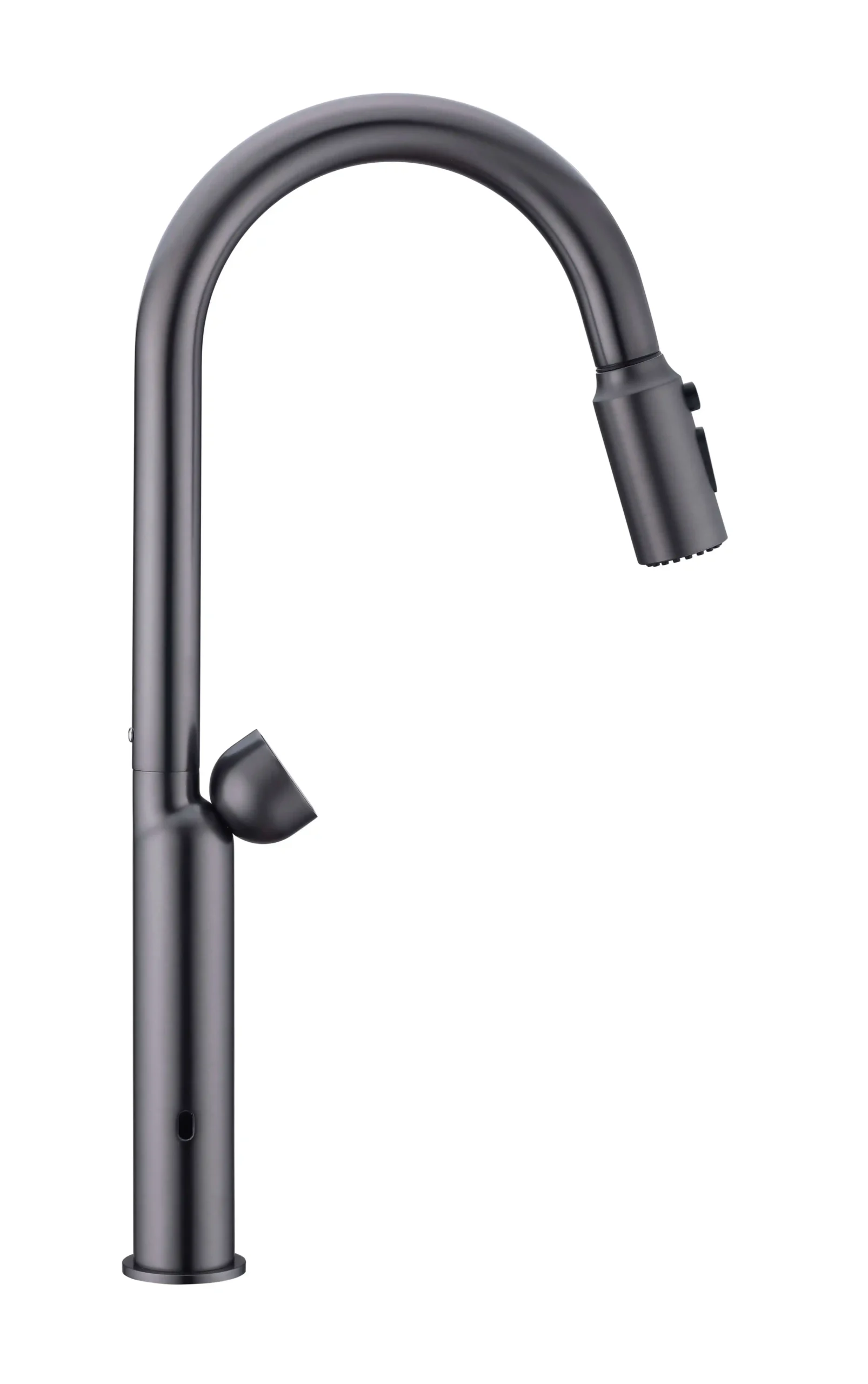 Robinet de Cuisine Tactile avec Affichage Numérique Fancell TACTIS — finition gris brossé
