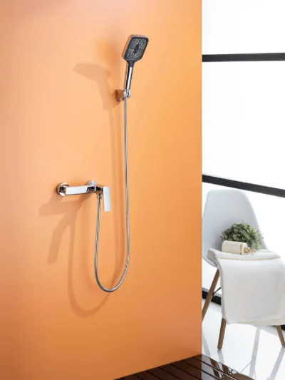 Robinet de Douche Mural Fancell WILLAVIA — finition chrome