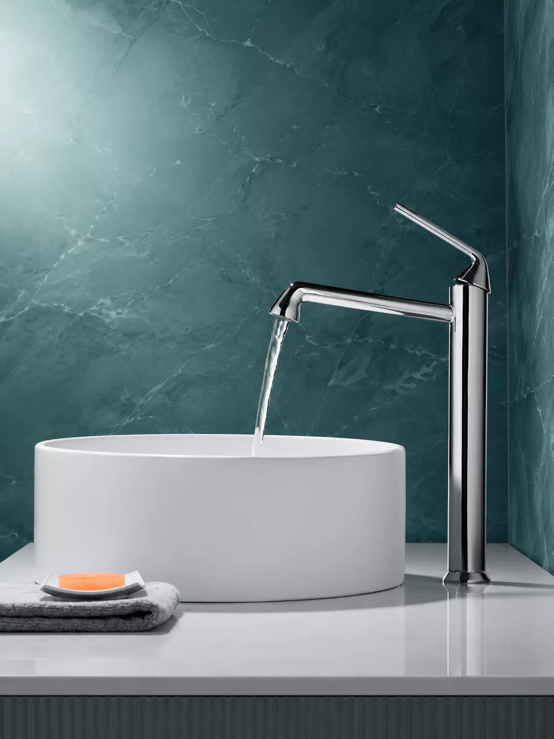 Mitigeur Lavabo Haut Fancell CELESTIA — finition chrome