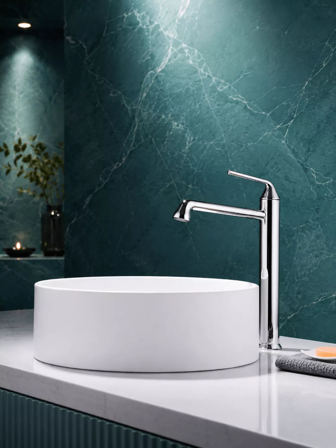 Mitigeur Lavabo Haut Fancell CELESTIA — finition chrome