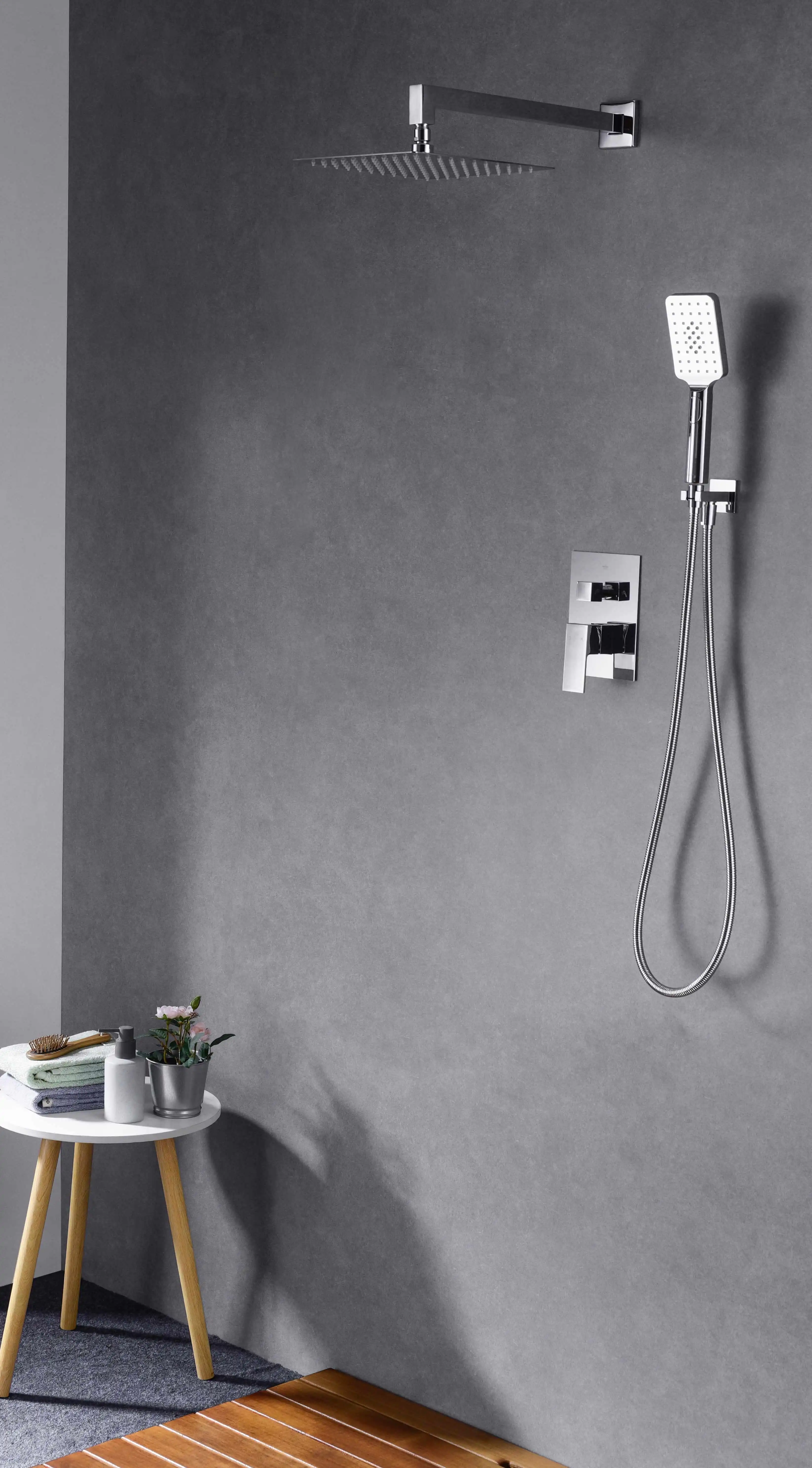 Colonne de Douche Encastrable laiton massif PVD Fancell MODULA