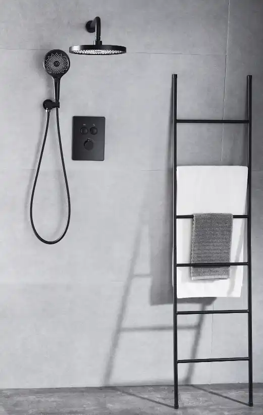 Colonne de Douche Encastrable laiton massif PVD Fancell MODULA
