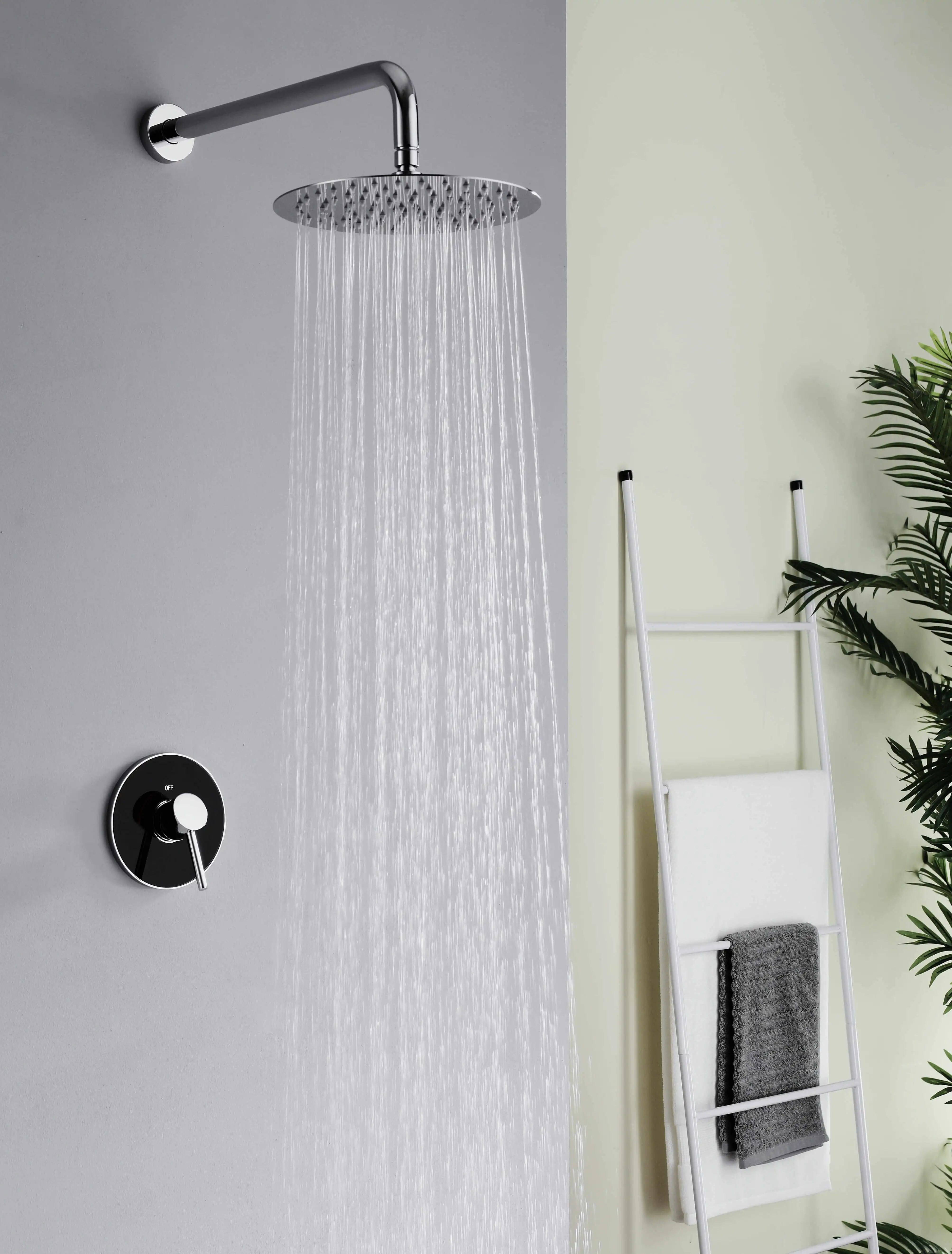 Colonne de Douche Encastrable laiton massif PVD Fancell MODULA