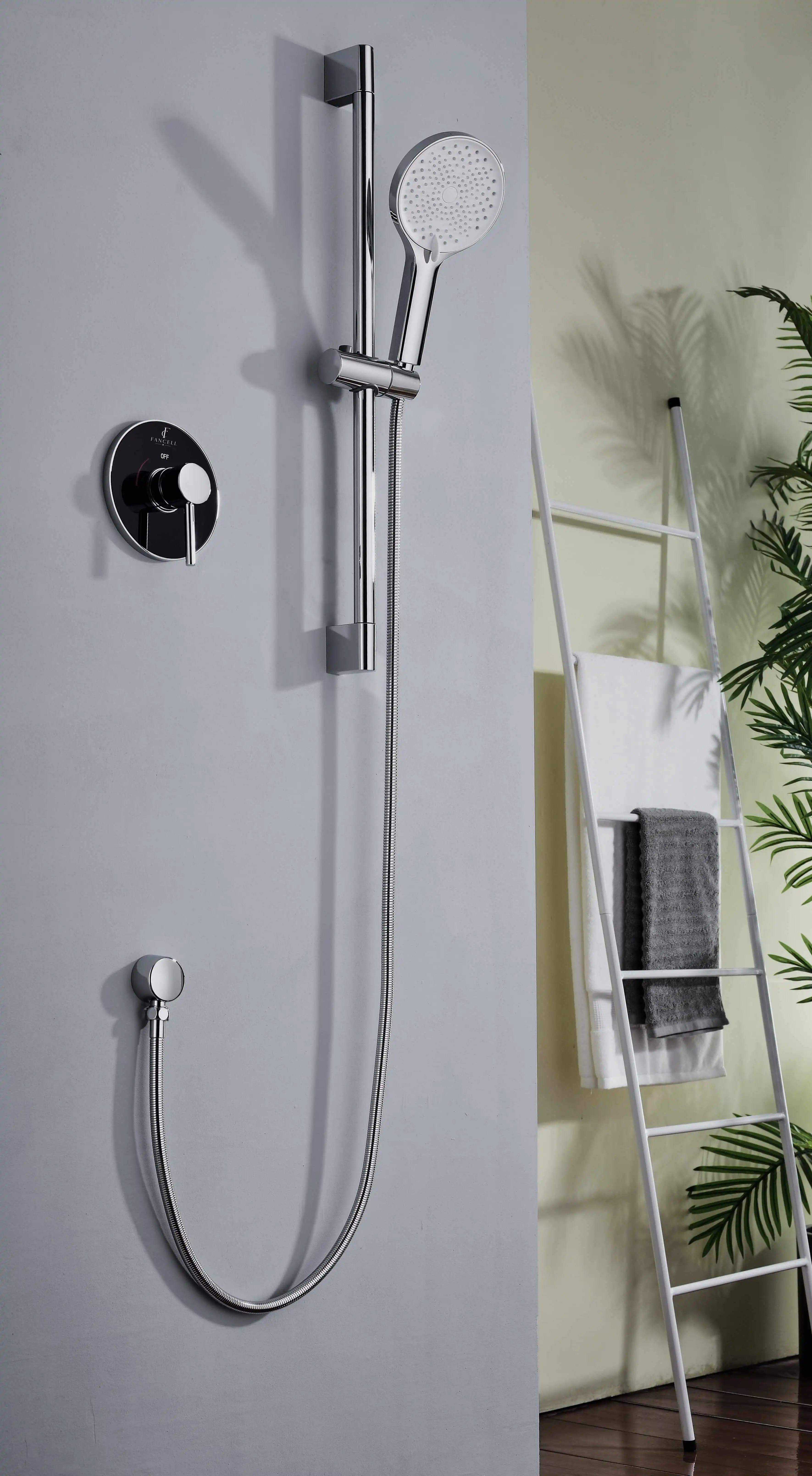Colonne de Douche Encastrable laiton massif PVD Fancell MODULA